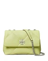 TORY BURCH KIRA DIAMOND QUILTED LEATHER SMALL CONVERTIBLE SHOULDER BAG