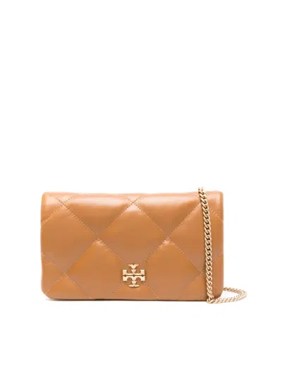Tory Burch Kira Diamond Quilted Logo Shoulder Bag