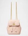 Tory Burch Small Kira Diamond Quilted Leather Backpack