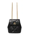 Tory Burch Small Kira Diamond Quilted Leather Backpack