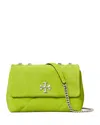 Tory Burch Small Kira Diamond Quilted Suede Convertible Shoulder Bag