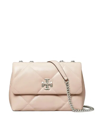 Tory Burch Kira Diamond Small Convertible Bag In Nude & Neutrals