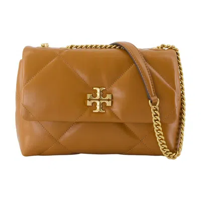 Tory Burch Kira Diamond Small Convertible Shoulder Bag In Gold