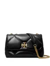 Tory Burch Kira Diamond Quilted Leather Small Convertible Shoulder Bag