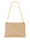Tory Burch Kira Diamond Small Quilted Bag In Brown