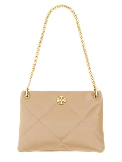 Tory Burch Kira Diamond Small Quilted Bag In Brown