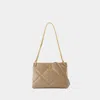Tory Burch Beige Leather Totes In Neutral