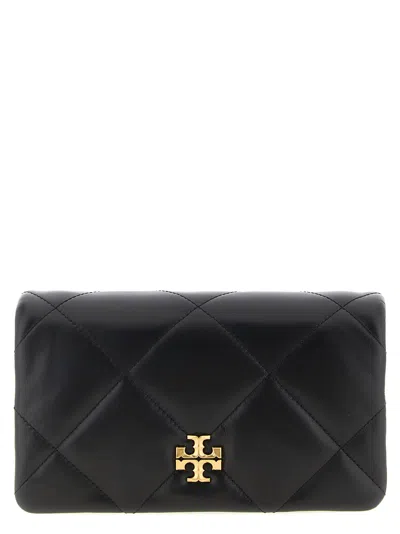 Tory Burch Kira Diamond Wallet On Chain In Black