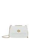 Tory Burch 'kira Diamond' Whitecrossbody Bag With Double T Logo