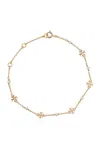 Tory Burch Kira Double T Motif Bracelet In Golden