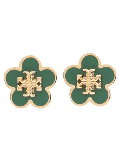 Tory Burch Kira Earrings In Green