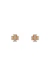 Tory Burch Kira Pave Stud Earring In Gold