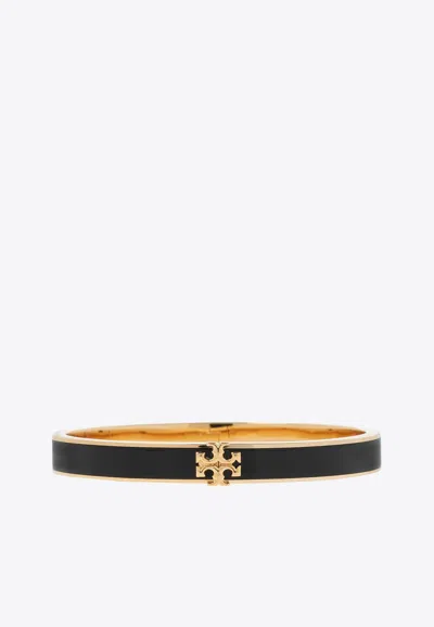 Tory Burch Kira Enamel Bracelet In Black