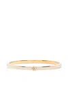 Tory Burch Thin Kira Enamel Bracelet In Neutrals