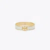 Tory Burch Kira Enamel Bracelet In Gold