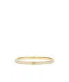 Tory Burch Kira Enamel Hinge Bracelet In Yellow