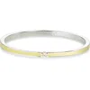 Tory Burch Kira Enamel Hinge Bracelet In Yellow