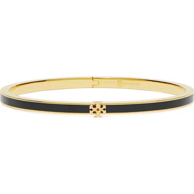 Tory Burch Kira Enamel Hinge Bracelet In Multi