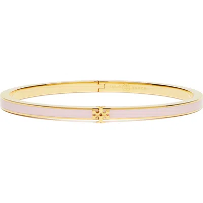 Tory Burch Kira Enamel Hinge Bracelet In Multi