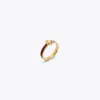 Tory Burch Kira Enamel Ring In Gold