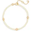 Tory Burch Kira Faux Pearl Bracelet