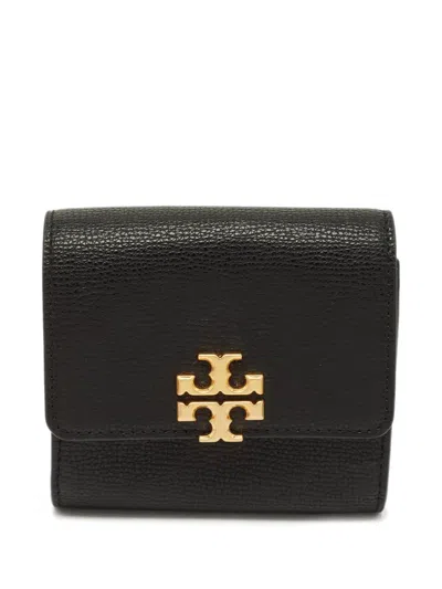 Pre-owned Tory Burch Kira Flap Wallet In Black