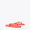 Tory Burch Kira Flip-flop In Coral Crush/gold