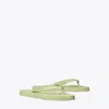 Tory Burch Kira Flip Flop In Light Fossil/gold