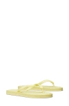 Tory Burch Kira Padded Flip Flops Soft Yellow