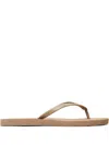 Tory Burch Kira Padded Flip-flops In Nude