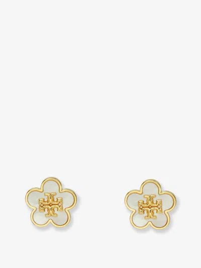 Tory Burch Kira Flower Earrings In Gold