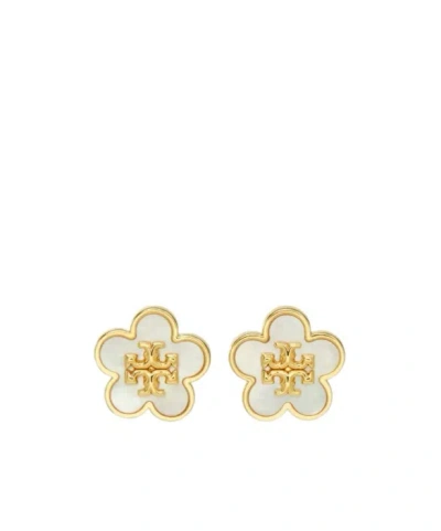 Tory Burch Kira Flower Gold-plated Stud Earrings