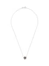 Tory Burch Kira Flower Pendant Necklace In Neutral