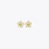 Tory Burch Forget Me Not Pearl-embellished 18kt Gold-plated Stud Earrings In Gold