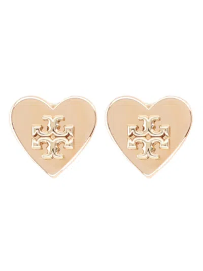 Tory Burch Kira Heart Earrings In Gold