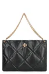 Tory Burch The Kira Diamond Quilted Satchel Is Irresistibly Soft Thanks To Its Quilted Texture. A Cl In Black