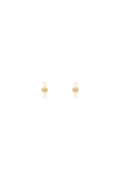 Tory Burch Kira Hoop Earrings In Gold