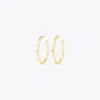 Tory Burch Kira Hoop Earrings In Gold