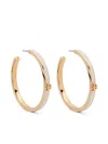 Tory Burch Kira Hoop Earrings In Gold