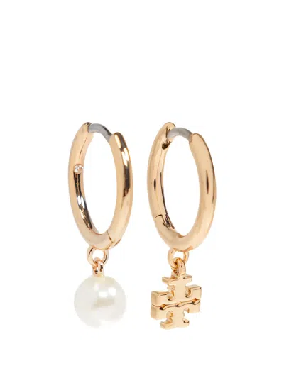 Tory Burch Kira Hoop Earrings In Multi