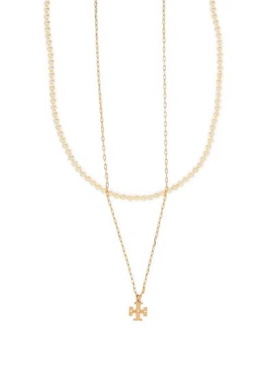 TORY BURCH KIRA LAYERED NECKLACE