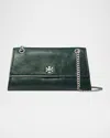 Tory Burch Kira Turnlock Leather Convertible Shoulder Bag
