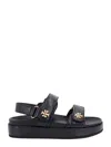 Tory Burch Kira Sports Sandal In Black