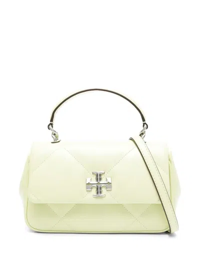 Tory Burch Kira Leather Shoulder Bag In Green
