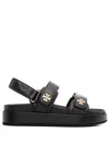 Tory Burch Kira Leather Dual-band Sport Sandals