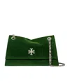Tory Burch Kira Logo-embellishment Mini Bag In Green