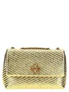 Tory Burch Gold Kira Small Shoulder Bag In Gold