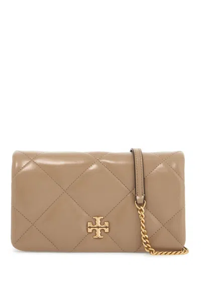 Tory Burch Kira Mini Crossbody Bag With In Neutro
