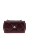 Tory Burch Kira Mini Leather Crossbody Bag In Red