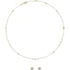 Tory Burch Kira Necklace & Earrings Set In Gold